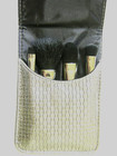 New Four Piece Mua Professional Cosmetic Brush Set With Case  Free S   H