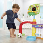 Little Tikes 3 In 1 Sports Zone - Basketball  Soccer Bowling For Toddlers