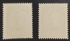 Gb  Kgvi  1937  Rare  Waterlow  dummy  Stamps In Claret And Purple  Muh 