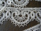 Antique Bobbin Lace Bedfordshire  Scalloped Border Over 4 Y X 3  England