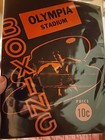 1950 Berry Gordy Boxing Program Charlie Fusari Jake Lamotta Olympia Stad Detroit