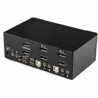 Startech com 2-port Dual Displayport Usb Kvm Switch W  Audio