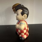 Vintage Big Boy Coin Bank 8  Large Double Hamburger Restaurant Mascot Figure