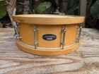 Pdp Sx 5x14  Snare Drum With Wood Hoops - Natural Maple Lacq