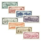  1 -  1000 1954 Modified Series 8 Banknote Set