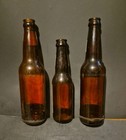 1950 s Chief Oshkosh Bock  Chief Oshkosh Brew  Chief Oshkosh Beer  Bottles  3 