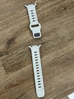 Nomad Grey Silicone Two-piece Sport Band Strap For Apple Watch 44mm