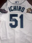 Ichiro Suzuki Autographed Seattle Mariners 2001 Mitchell   Ness Jersey