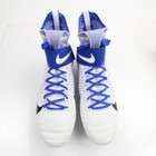 Nike Alpha Menace Football Cleat Men s White blue New Without Box