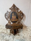Antique Italian Sorreto Wood Marquetry Shelf 19th Century