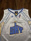 Adidas Wnba Chicago Sky White Mesh Jersey Youth Xl