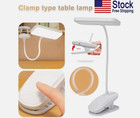 1-2pcsled Light Clip-usb Flexible Reading Beside Bed Desk Table Lamp Book Lights