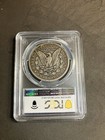 1889 Cc Morgan Silver Dollar Pcgs Graded Fine Detail Gold Shield