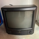 Vintage Sony Trinitron Color Video Tv vhs Combo Kv-13vm20