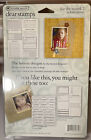 Stampology Autumn Leaves For The Record 2 Clear Stamps New
