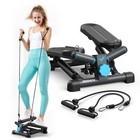 New Merach Mini Stepper Exercise Equipment With Resistance Bands For Full Body