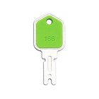 9pcs 166 Hyster Forklift Key Heavy Equipment Keys For Yale Komatsu Crown