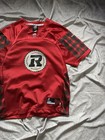 2014 Ottawa Redblacks Football Third Alternate Jersey Yout Size L Red Cfl Reebok