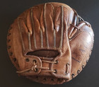Vintage Wilson Baseball Catchers Mitt Glove - Rh - 1940s Era - Pat 2 231 204