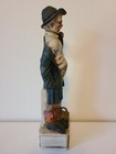 Lionstone Whiskey Ceramic Decanter 1969 Vintage 14  Country Doctor Empty
