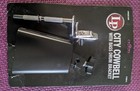 Latin Percussion City Cowbell With Bass Drum Bracket  lp20ny-k  Black New