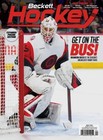 Beckett Hockey Price Guide Magazine April 2026 Brandon Bussi Cover