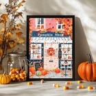 Gewouvin Pumpkin Shop Diamond Art Kits For Adults - Autumn