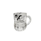 Vintage Federal Glass Clear Mini Mug Shot Glass Windy City Chicago