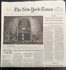 The New York Times News Paper Lot 11 May 25 26 27 28 29 30 31 June 1 2 3 4 -2026