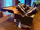 Nike Jordan 1 Mid Youth Football Cleats Size 6y  Black white   new Never Worn  