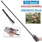 42 5   Sma-female Tactical Antenna Vhf uhf For Baofeng Uv-5r Uv-82 Two Way Radio
