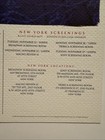 Memoirs Of A Geisha Fyc Academy Screening Invite Sony Awards Campaign 2005