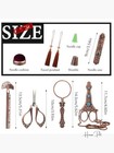 Embroidery Scissor Kit Vintage Sewing Set With Case   Accessories