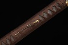 Japanese Samurai Katana Clay Tempered L6 Steel Blade Full Tang Sword Razor Sharp