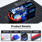 2x Zeee 11 1v 80c 5200mah 3s Lipo Battery Ec3 For Rc Car Truck Boat Helicopter