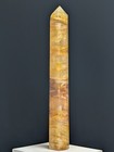 Golden Healer Tower Crystal Point Gemstone Wand Reiki Large Big Tall Huge Chakra