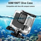 Waterproof Case For Gopro Hero 4k Compact Waterproof Camera   60m 196ft Underwat