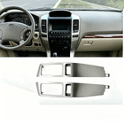 Pair  Dashboard Ac Vent Trim For 2002-2009 Toyota Prado J120 Left Right