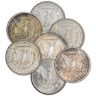 Morgan Silver Dollar Coin - Cull Au Details - Pre 1921 Random Date