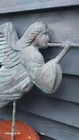 1970 Angel  Weathervane  Copper 1950-1970 31 X 19 
