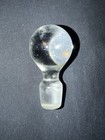 Clear Glass Decanter Bottle Stopper Ball Topper Large Heavy Smooth Round