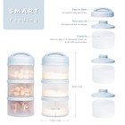 Stackable Formula Dispenser Portable  Milk Powder Container To Go