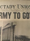 Vintage 9 17 1945 Schenectady Union Star News Paper World War 2 