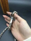 Rare Chinese Miao Tibetan Silver Handmade Necklace Jewelry Noble