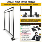 1 Pcs Post 1 Aluminum Deck Post Base Cover  Black