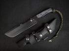 Punisher Movie Inspired Replica Knife Carbon Steel With Leather Sheath Prop