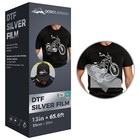 Us Stock 13in X 65 6ft Dtf Transfer Gold silver Foil Film Roll - Cold Peel