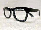 Retro Fashion Thick Acetate  High Quality Eye Glasses Frames Black Color