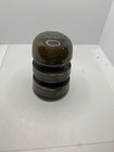 Unembossed Unnamed U-53 Ceramic Porcelain Telegraph Insulator Black brown