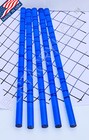 2 Clear Blue Translucent 1 2  Diameter Acrylic Plexiglass Color Rod 12    Long  50